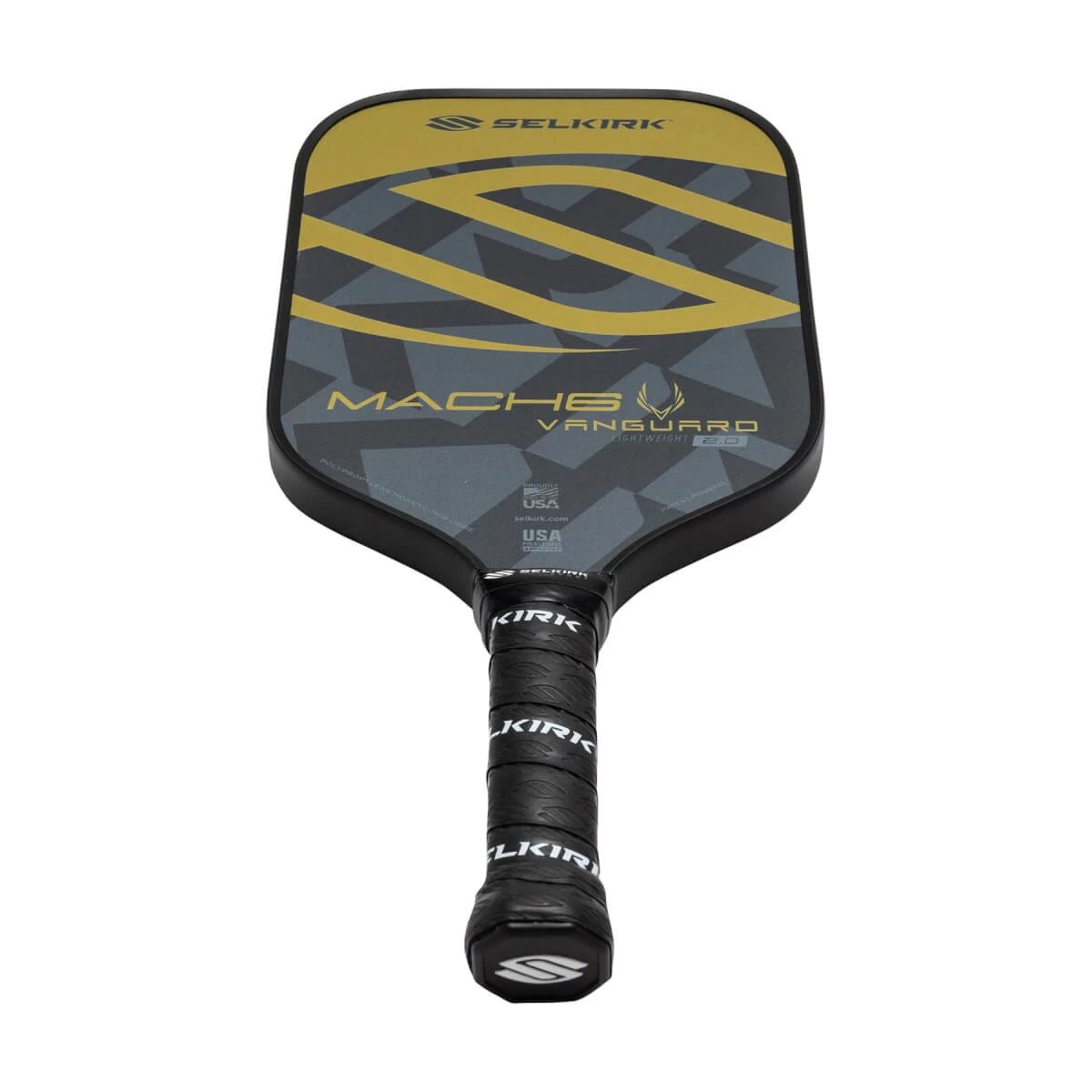 Selkirk VANGUARD 2.0 Mach6 Lightweight Carbon Fiber Pickleball Paddle 3 Selkirk VANGUARD 2.0 Mach6 Lightweight Carbon Fiber Pickleball Paddle - Image 3