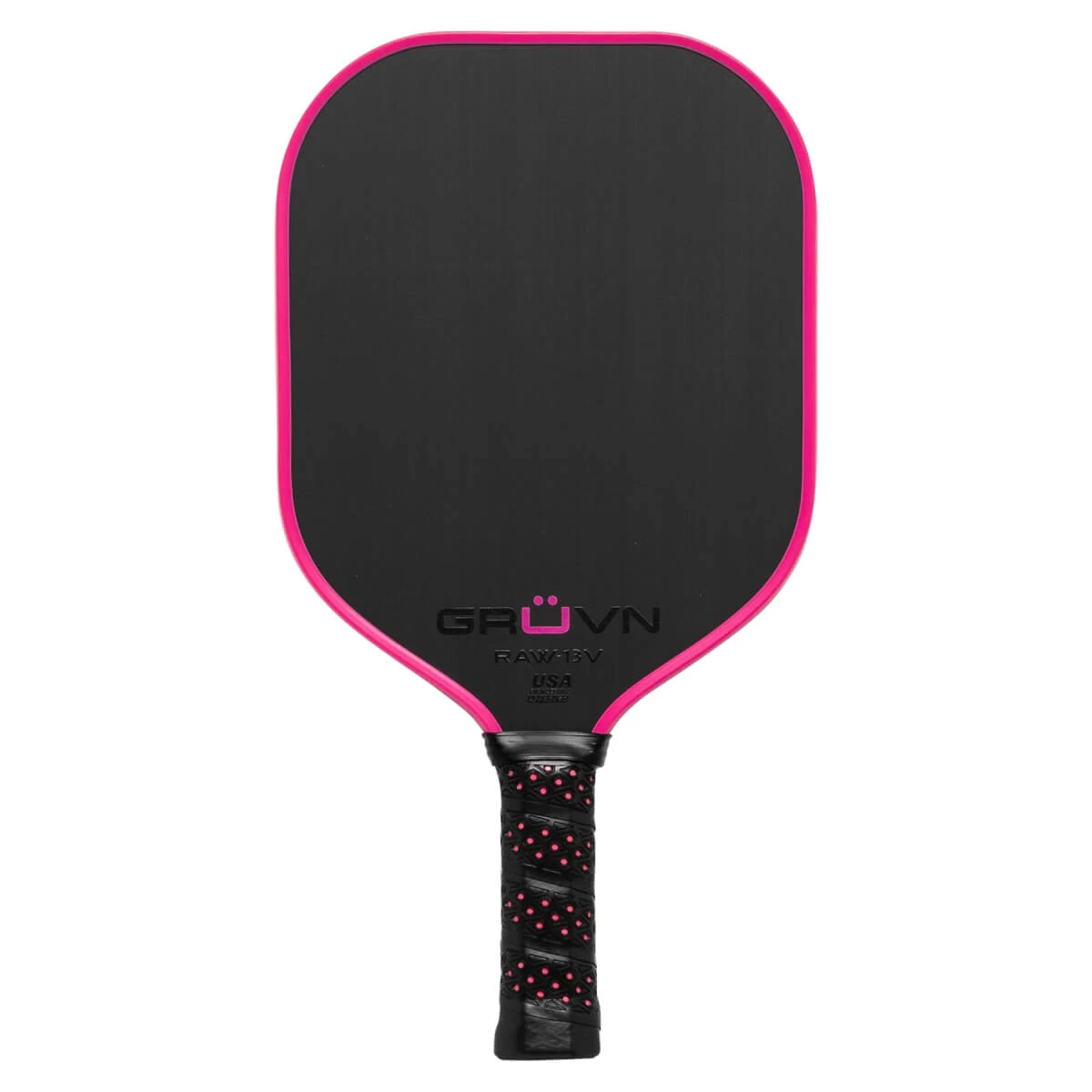 GRUVN RAW-13V Middleweight Carbon Fiber Pickleball Paddle 3 GRUVN RAW-13V Middleweight Carbon Fiber Pickleball Paddle - Image 3