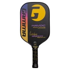 GAMMA Lindsey Newman Havoc BLEMISHED Middleweight Composite Pickleball Paddle -Pickleball Rackets Store 27fc 10 22 gamma lindsey newman havoc blemished middleweight composite pickleball paddle 36311 003 l