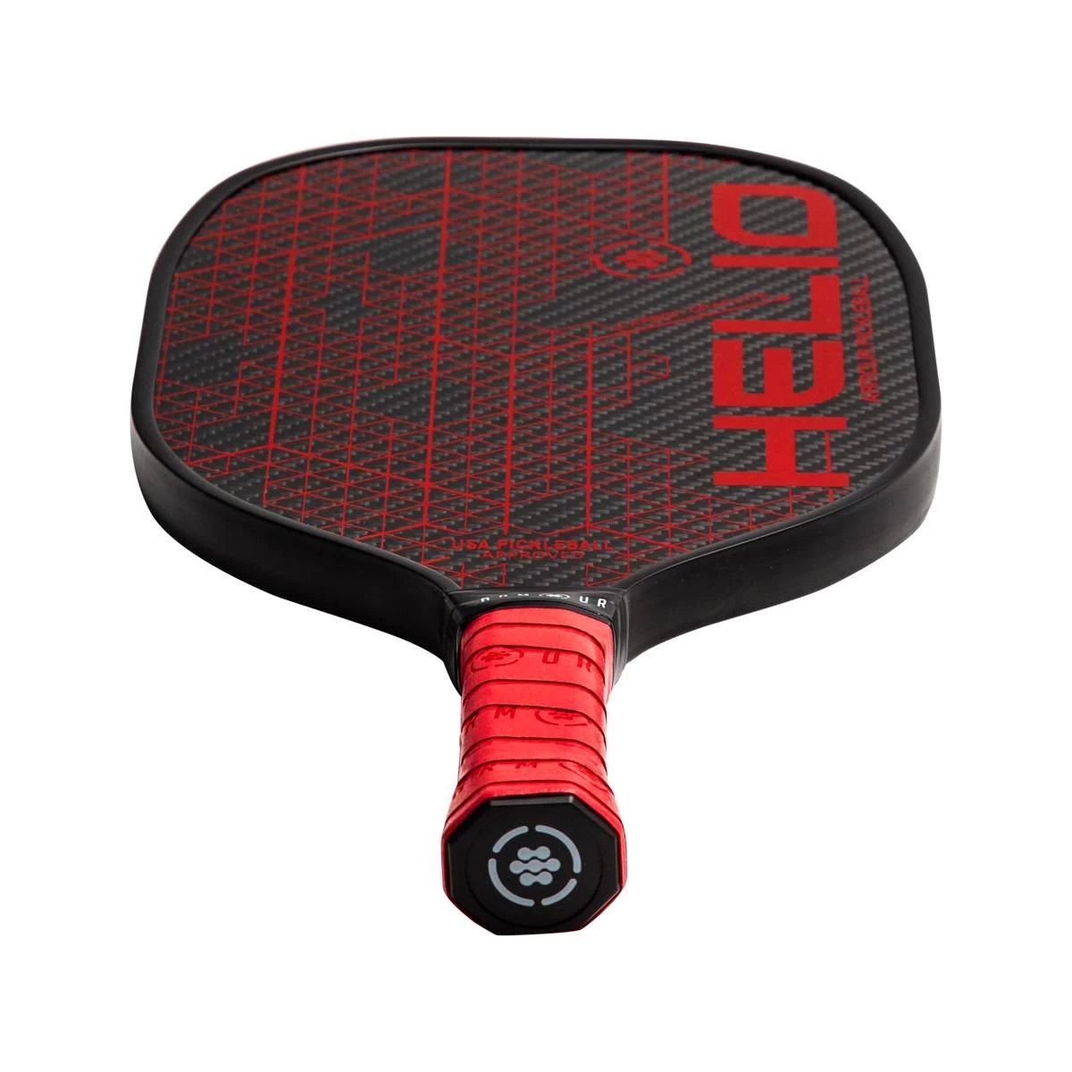 Armour HELIO Middleweight Hybrid Carbon Graphite Pickleball Paddle 4 Armour HELIO Middleweight Hybrid Carbon Graphite Pickleball Paddle - Image 4