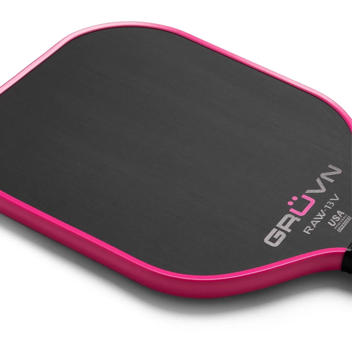 GRUVN RAW-13V Middleweight Carbon Fiber Pickleball Paddle 2 GRUVN RAW-13V Middleweight Carbon Fiber Pickleball Paddle - Image 2