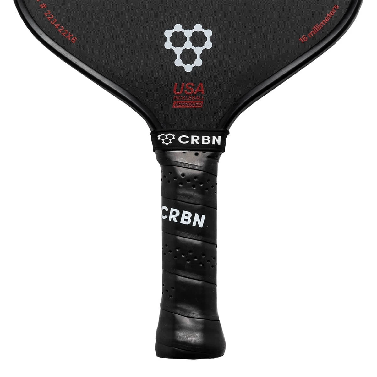 CRBN² X 16MM Power Middleweight Carbon Fiber Pickleball Paddle 4 CRBN² X 16MM Power Middleweight Carbon Fiber Pickleball Paddle - Image 4
