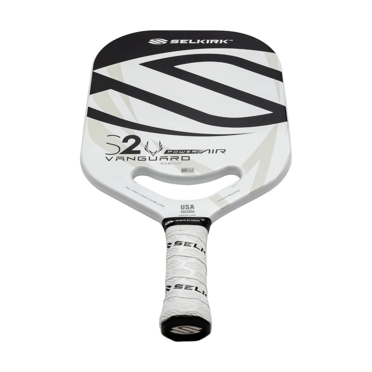Selkirk VANGUARD Power Air S2 Middleweight Carbon Fiber Pickleball Paddle 4 Selkirk VANGUARD Power Air S2 Middleweight Carbon Fiber Pickleball Paddle - Image 4