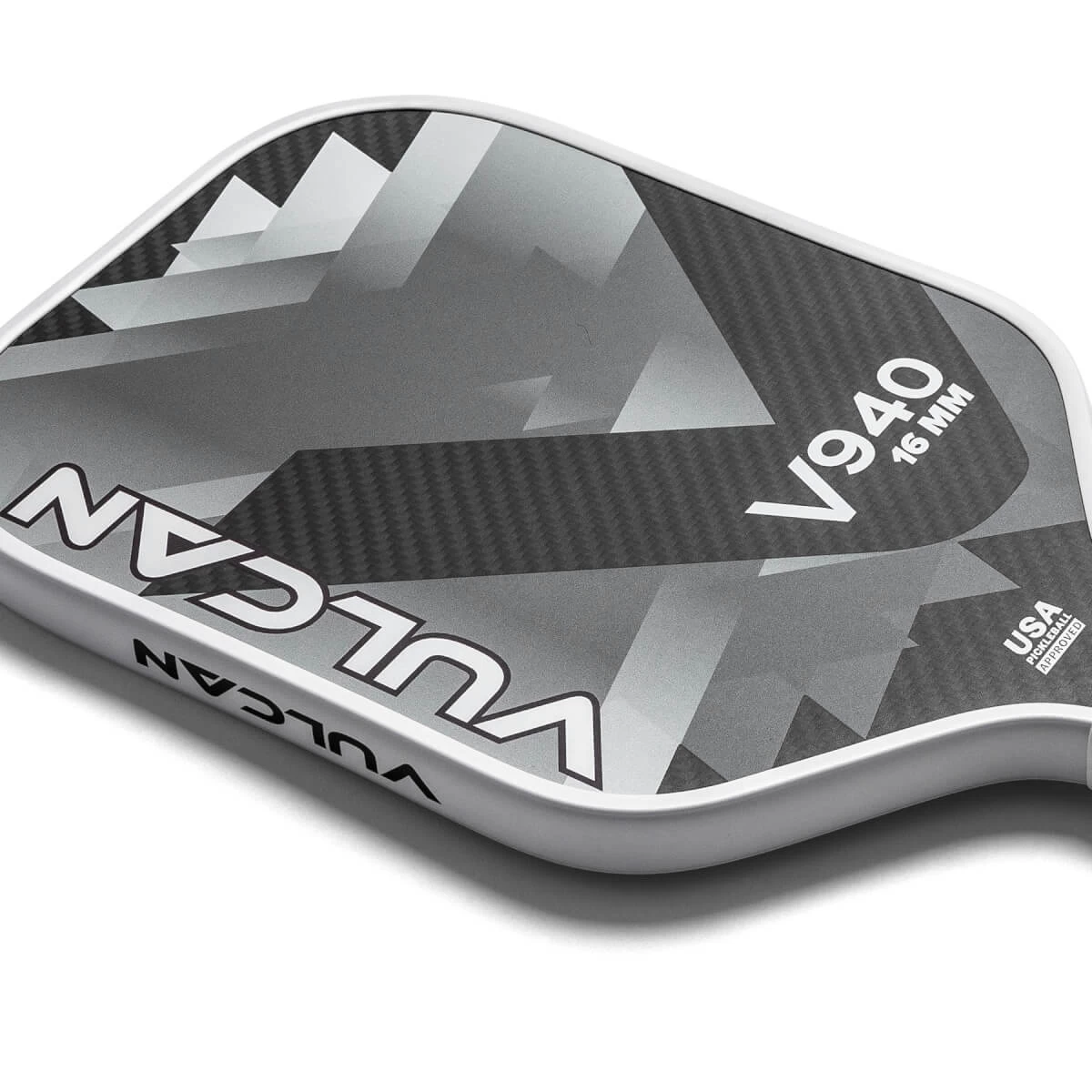 Vulcan V940 Middleweight Carbon Fiber Pickleball Paddle 2 Vulcan V940 Middleweight Carbon Fiber Pickleball Paddle - Image 2