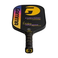 GAMMA Lindsey Newman Havoc BLEMISHED Middleweight Composite Pickleball Paddle -Pickleball Rackets Store e2aa 10 22 gamma lindsey newman havoc blemished middleweight composite pickleball paddle 36311 004 l