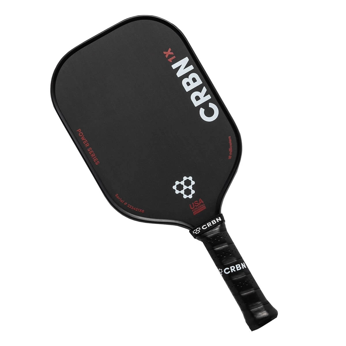 CRBN¹ X 16MM Power Middleweight Carbon Fiber Pickleball Paddle 1 CRBN¹ X 16MM Power Middleweight Carbon Fiber Pickleball Paddle