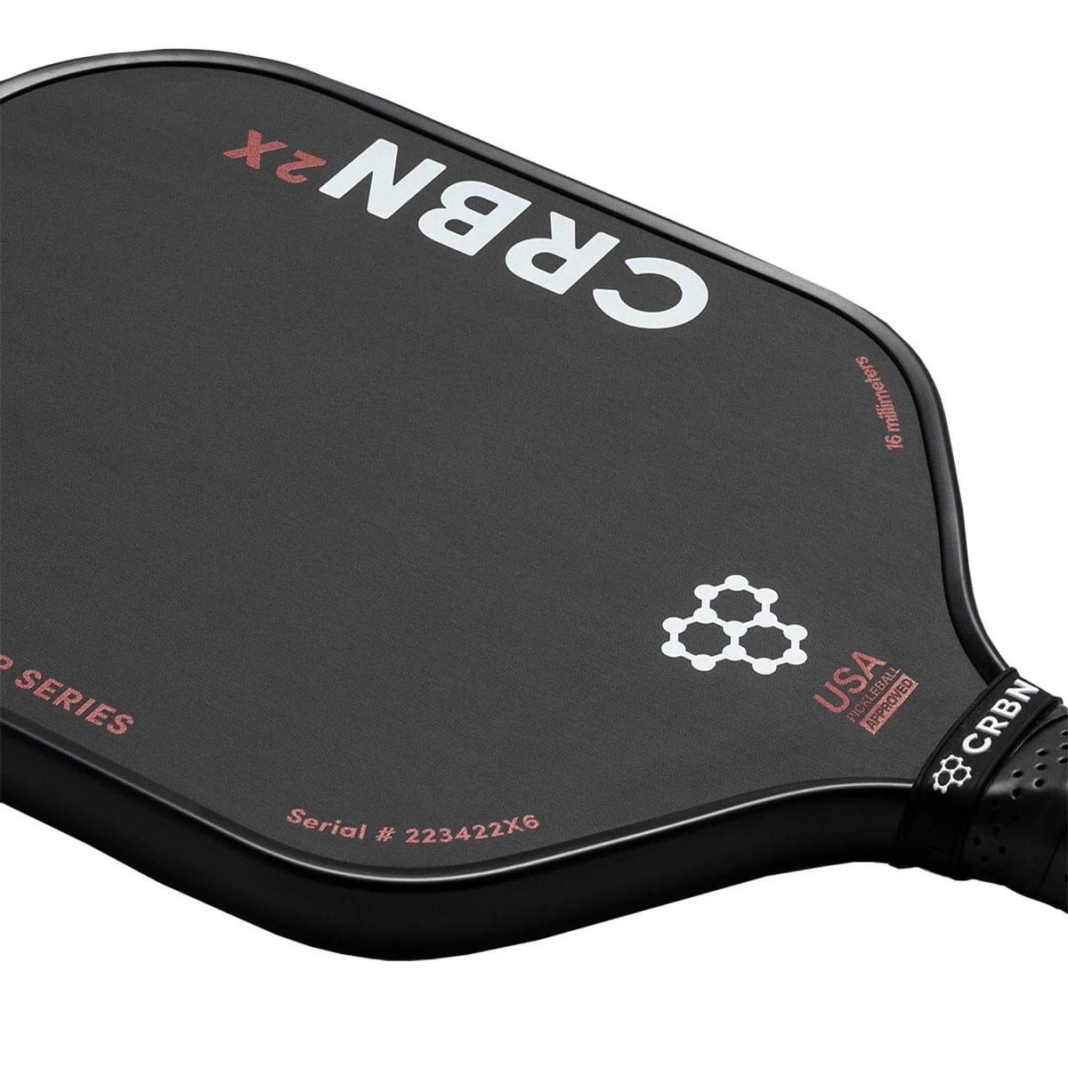 CRBN² X 16MM Power Middleweight Carbon Fiber Pickleball Paddle 5 CRBN² X 16MM Power Middleweight Carbon Fiber Pickleball Paddle - Image 5