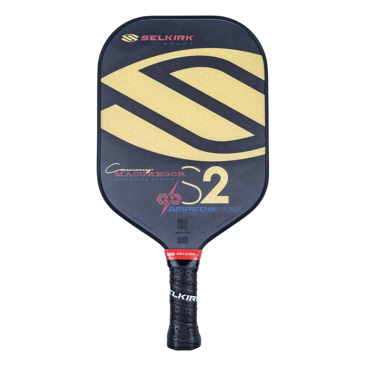 Selkirk Amped S2 Middleweight Signature Cammy Macgregor Composite Pickleball Paddle 3 Selkirk Amped S2 Middleweight Signature Cammy Macgregor Composite Pickleball Paddle - Image 3